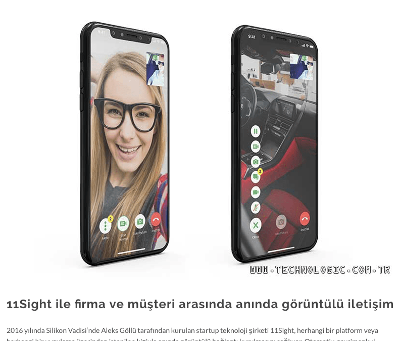 Tekno Logic ; Video communication between the business and the customer with 11Sight