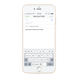 E-posta ile 11Sight linkinizi paylaşma